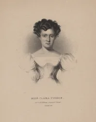 Miss Clara Fisher, lithograph by C.G. Childs, 1830