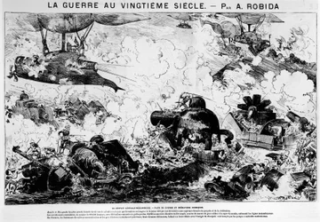 Anticipation: Battle of Mazayamba: The Australo-Mozambican Conflict, Warfare and Chemical Operations - in "The War in the 20th Century" by A. Robida