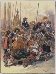 Illustration for Le Capitaine Bellormeau by and illustrated by A Robida