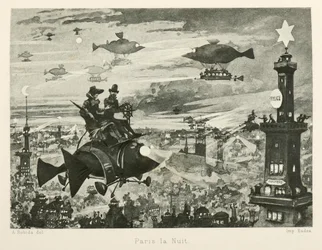 Paris by night, the twentieth century