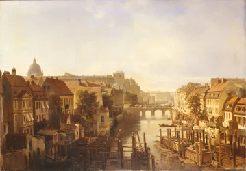 View of the Long Bridge from the Mühlendamm