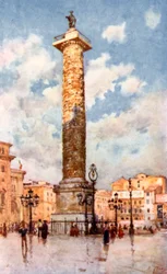 Column of Marcus Aurelius, Piazza Colonna