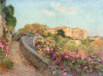 Convent of the Capuccini from Villa Politi, Syracuse