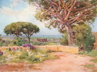 The Temple of Concord, Girgenti, from S. Nicola