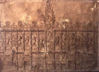 Design for the Choir Stalls