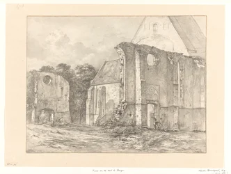 The Church Ruins in Bergen