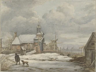 View of the Haarlemmerpoort in Amsterdam