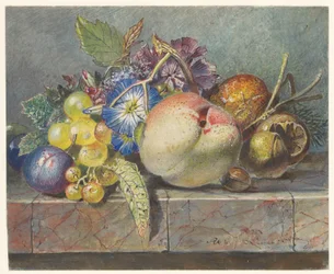 Fruit and Flower Still Life