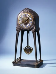An Albin Muller Table Clock, Before 1904
