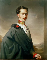Emperor Franz Joseph I of Austria as a Young Man