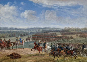 The Battle near Ostrovno on the Morning of July 26th, 1812, 1855