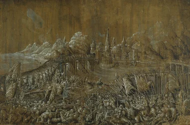 Landaknechten, Battle on a Bridge