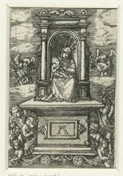 Mary with Child on a Throne
