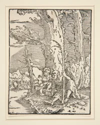 The Child Jesus with St. Christopher, from the series The Fall and Redemption of Man
