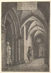The Entrance Hall of the Regensburg Synagogue