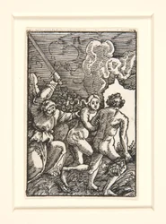 The Expulsion from Paradise, from The Fall and Redemption of Man