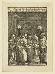 The High Priest Refusing the Offering of Joachim