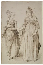 A Lady from Nuremberg and a Lady from Venice