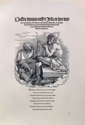 A Roman soldier mocking Christ, with the artist