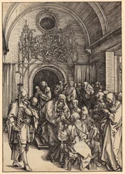 Circumcision of Christ, Plate 11 from the Series 