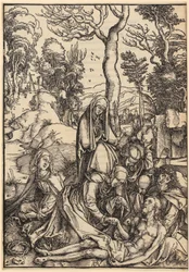 Lamentation of Christ, Plate 9 from the Series 