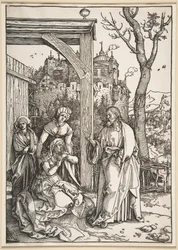 Christ Taking Leave of His Mother, from The Life of the Virgin, ca. 1504