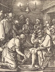 Christ Washing the Feet of the Disciples, probably c. 1509-1510