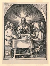 Christ at Emmaus, from The Little Passion Series