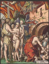 Christ in Limbo, from the Small Woodcut Passion