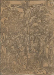 Christ on the Cross, Plate 8 from the Series 