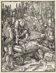 Christ is nailed to the Cross
