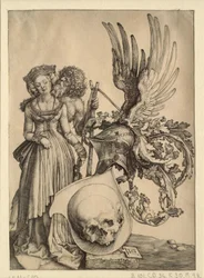 Coat of Arms with a Skull