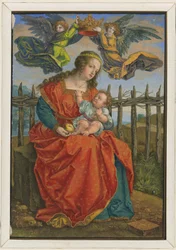 The Virgin Crowned by Two Angels
