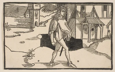 Eunuchus, from The Comedie of Terence