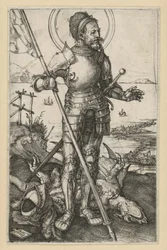 Saint George on Foot