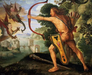 Hercules and the Stymphalian birds, 1600