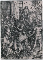 Carrying of the Cross, Plate 7 from the Series 