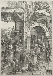 Life of the Virgin: Adoration of the Magi, 1504-1505