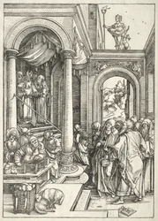 Life of the Virgin: Presentation of the Young Virgin in the Temple, 1504-1505