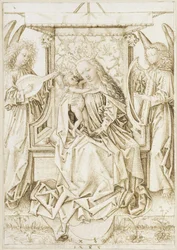 Madonna with Music-Making Angels