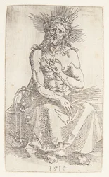 Man of Sorrows, Sitting