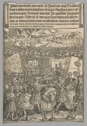 Maximilian and Henry VIII of England, Plate 22 from Historical Scenes from the Life of Emperor Maximilian I from the Triumphal Arch
