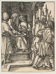 Pilate Washing His Hands, from The Small Passion