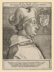 Portrait of Cardinal Albrecht of Brandenburg (The Great Cardinal)