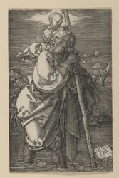 Saint Christopher Facing Left