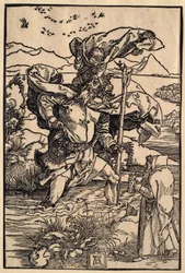 Saint Christopher with the Flight of Birds