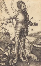 Saint George Standing