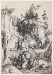 Saint Jerome Penitent in the Wilderness