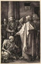 Saint Peter and Saint John at the Gate of the Temple