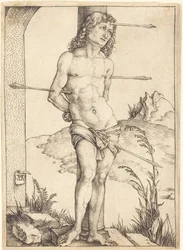 Saint Sebastian Bound to the Column